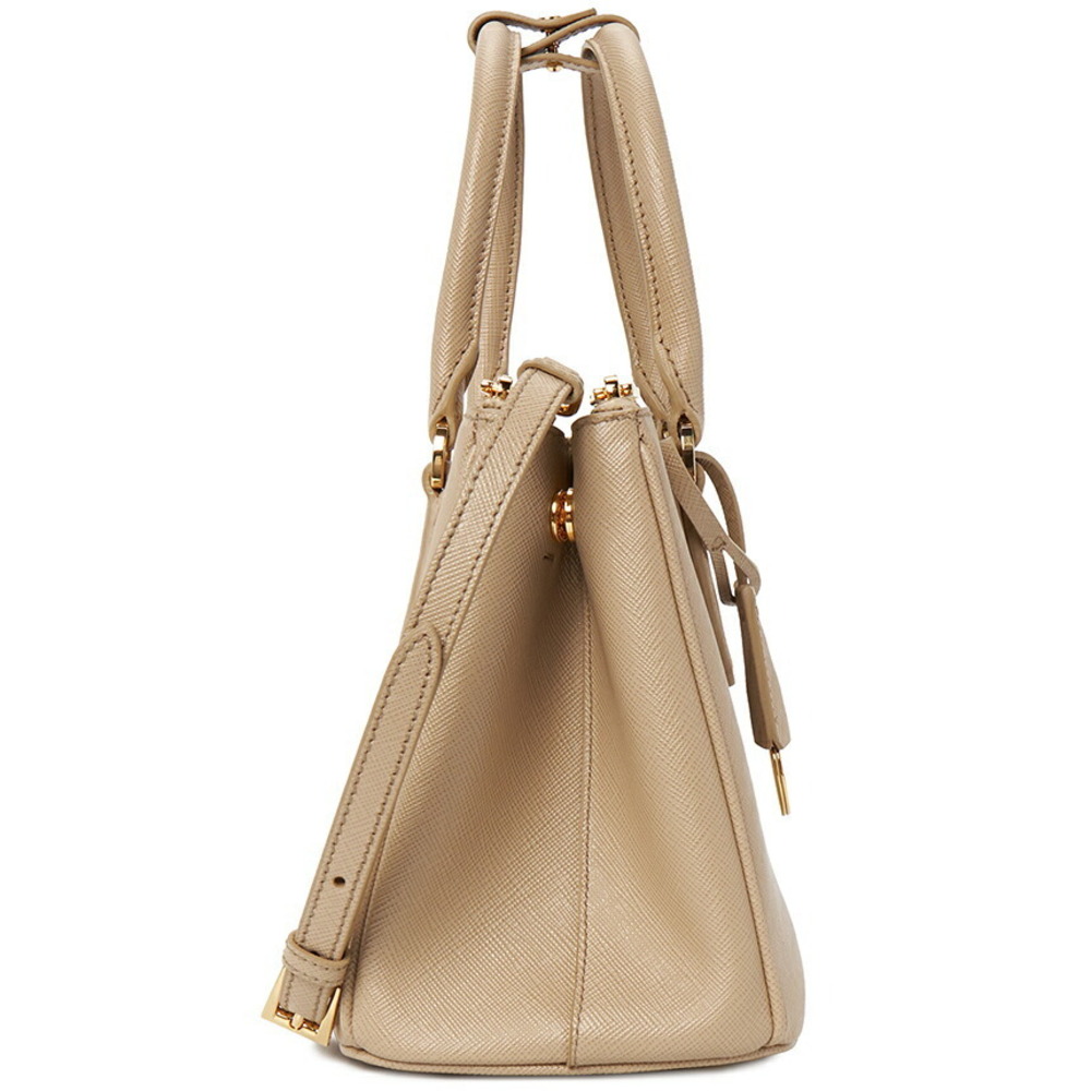 Prada Galleria bag handbag Saffiano leather Tan Beige - Picture 3 of 10
